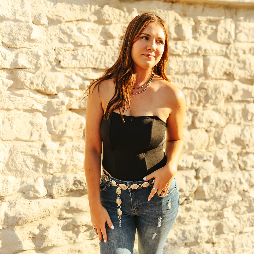 Black Jumper Corset Top